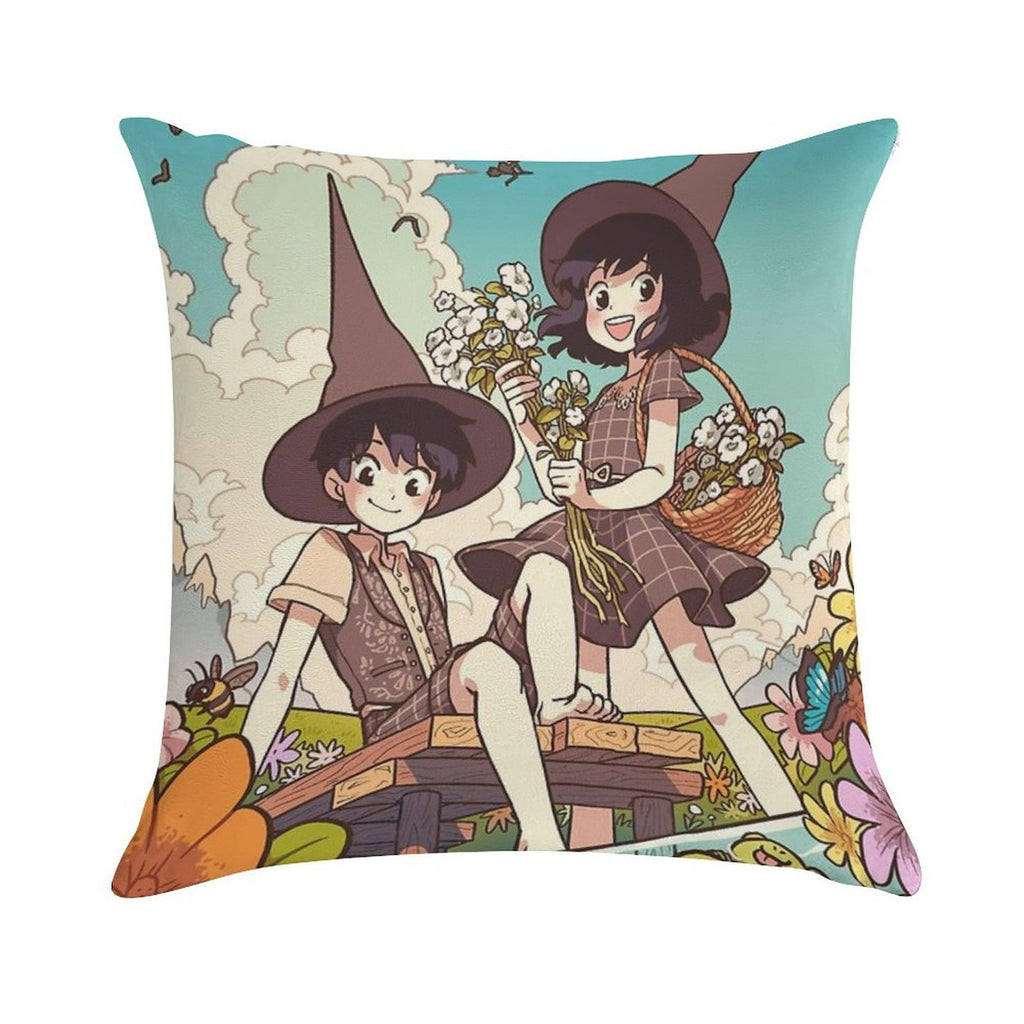 Spring Wytte Twins Soft Reinforced Edging Throw Pillow