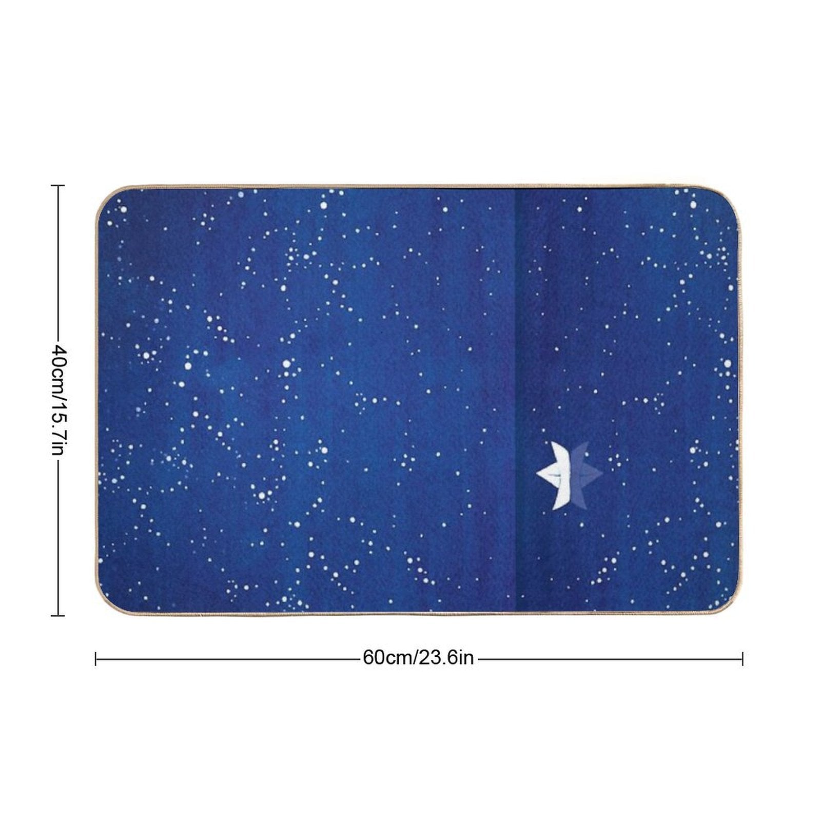 Zen Sailing  Rapid-Drying Bath Mat