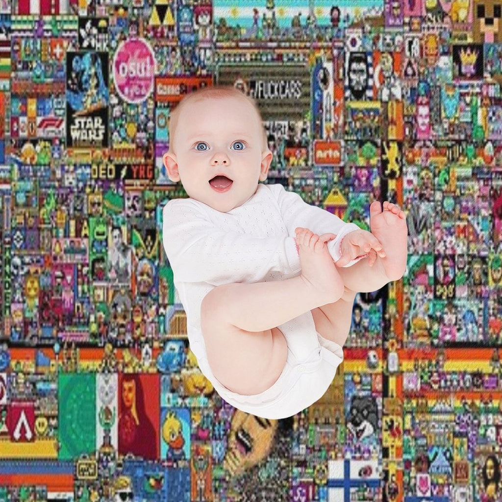 Reddit RPlace Premium Throw Blanket