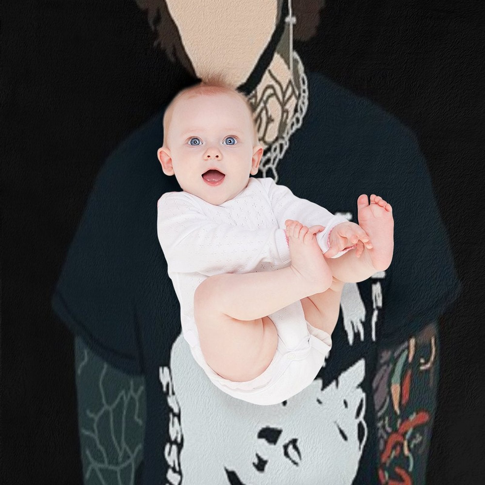 Oli Sykes - Bring Me The Horizon Velvety-soft Throw Blanket