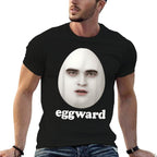 Eggward Funny Meme Cute  Rolled Sleeves T-Shirt