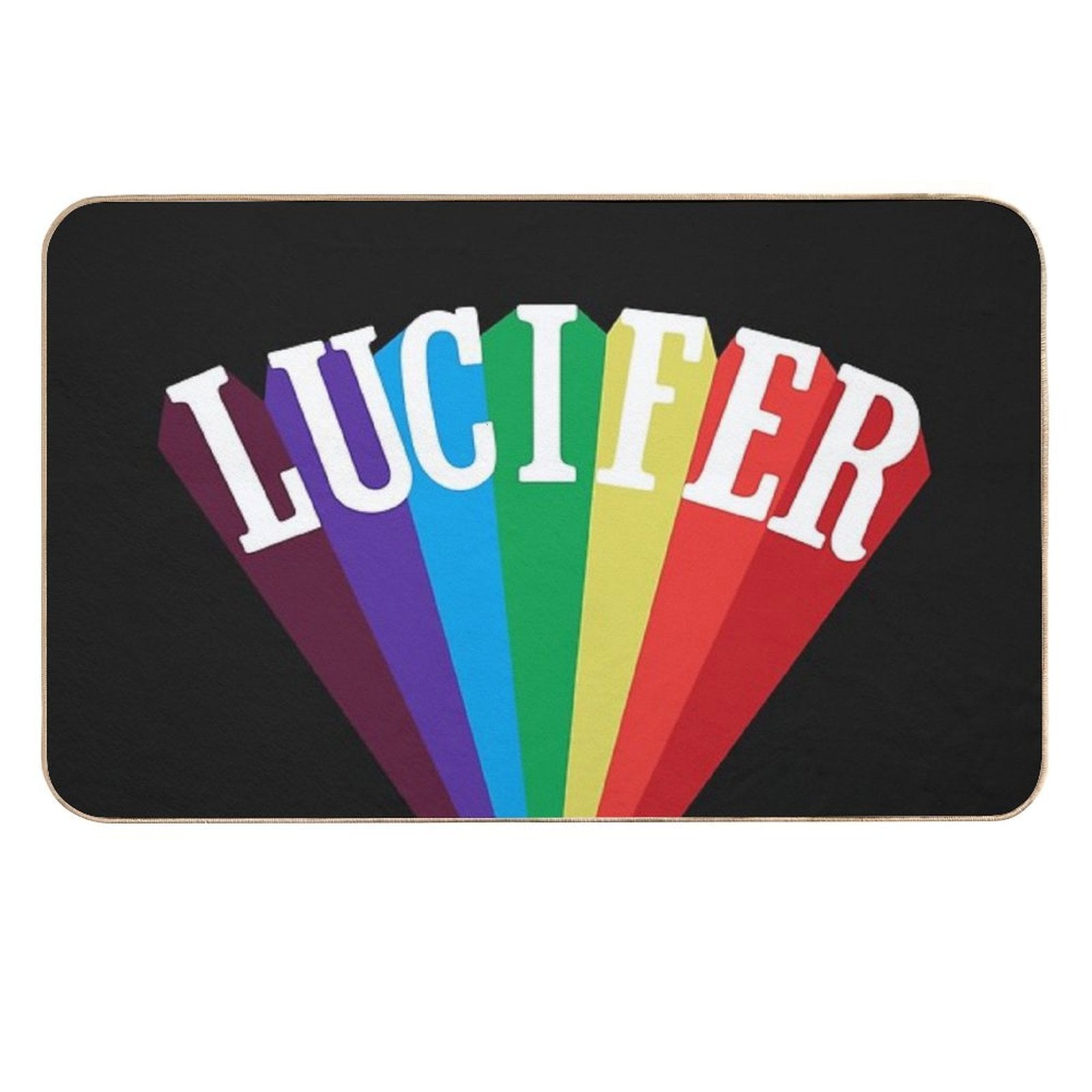 Lucifer Rising  Slip-Resistant Bath Mat