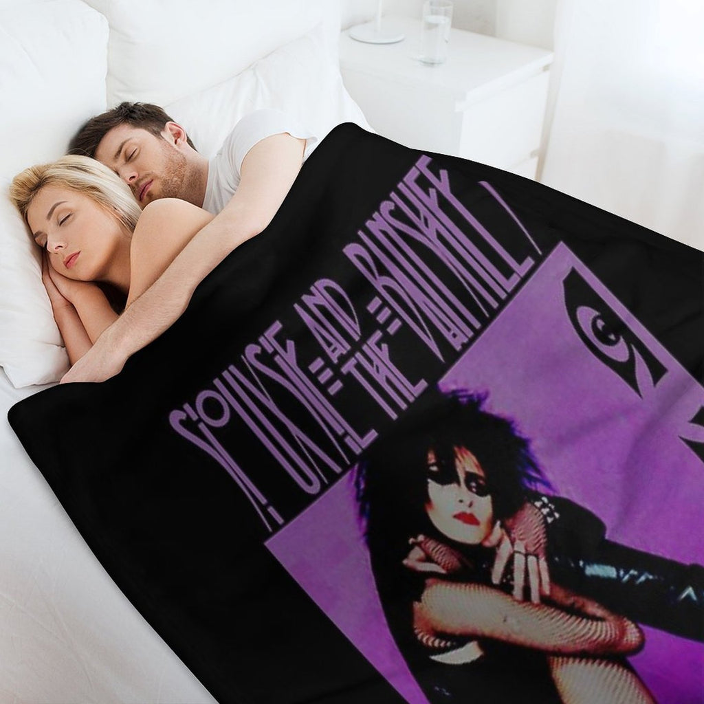 Siouxsie And The Banshees Machine-washable Throw Blanket