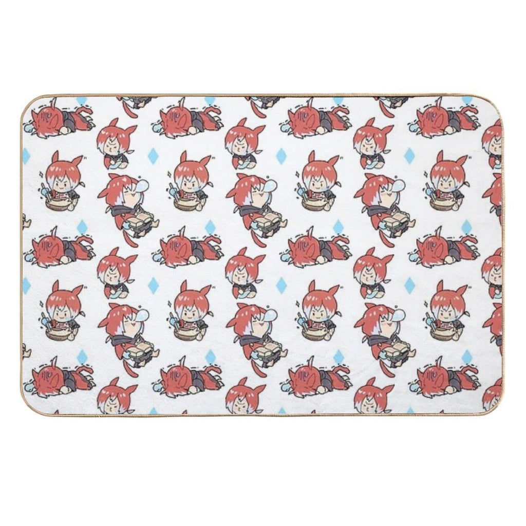 Crystal Exarch  Dirt-Trapping Bath Mat