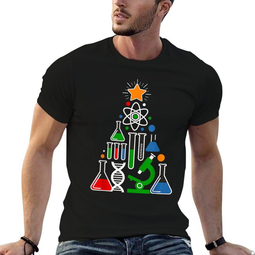 Science Christmas Tree - Cool Atom Xmas Pajama  Classic T-Shirt