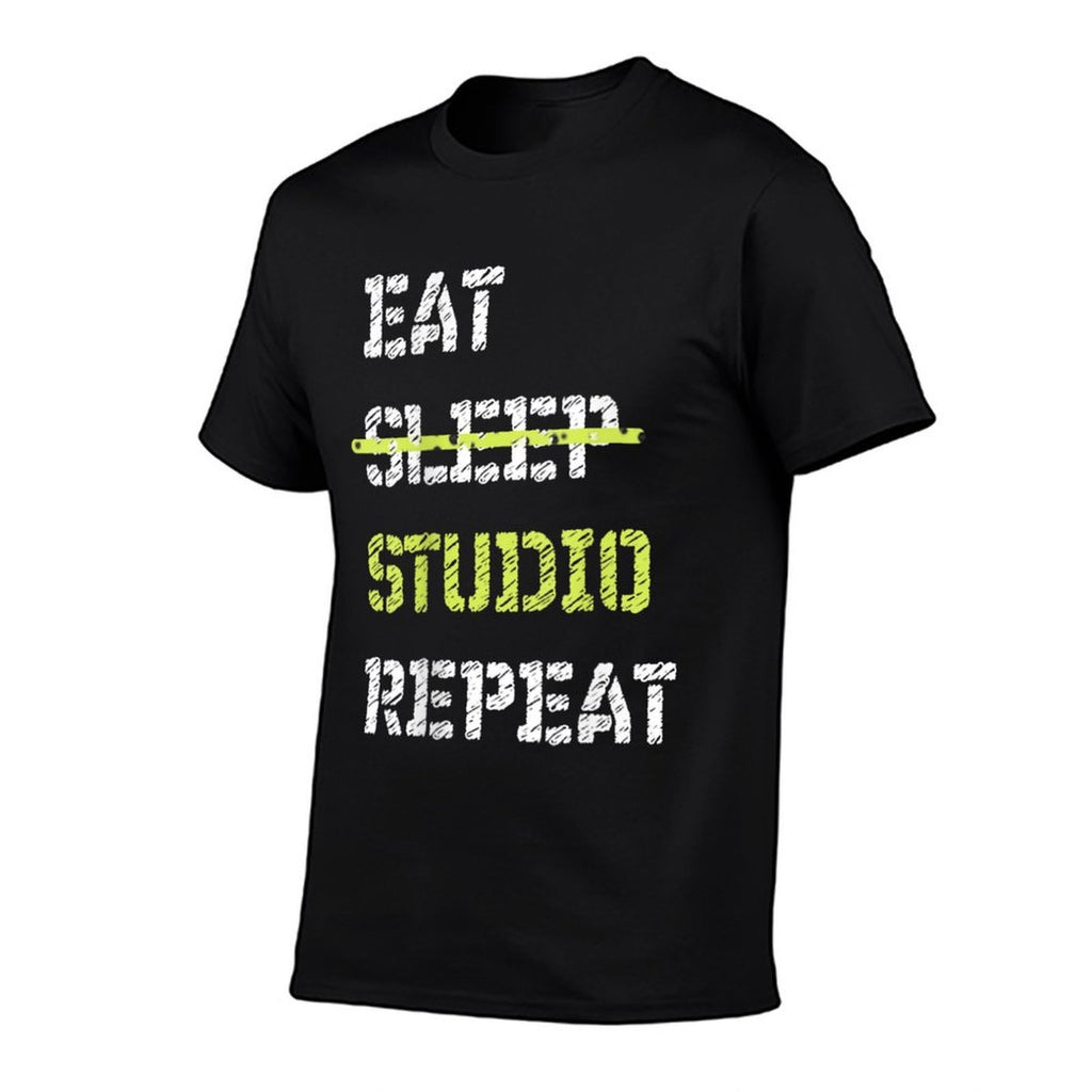 Eat Sleep Studio Repeat Architecture  Slim-fit Cut T-Shirt