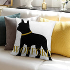 The Wofford Will Soft Skin-Friendly Throw Pillow