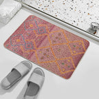 Oriental Moroccan Berber Design Rug  Rapid-Drying Bath Mat