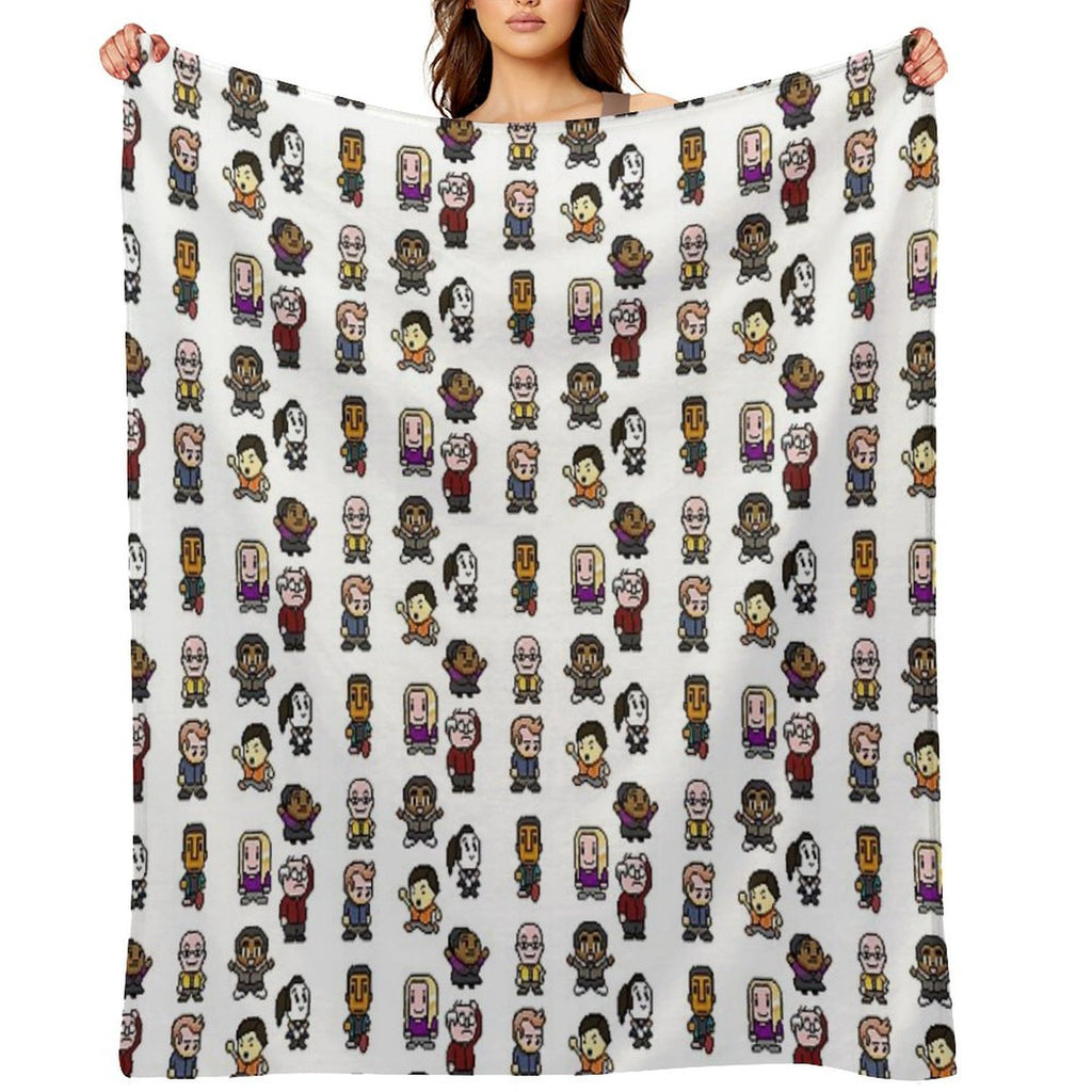 Community Bit Character Premium Throw Blanket