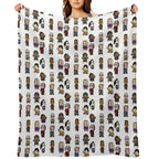 Community Bit Character Premium Throw Blanket
