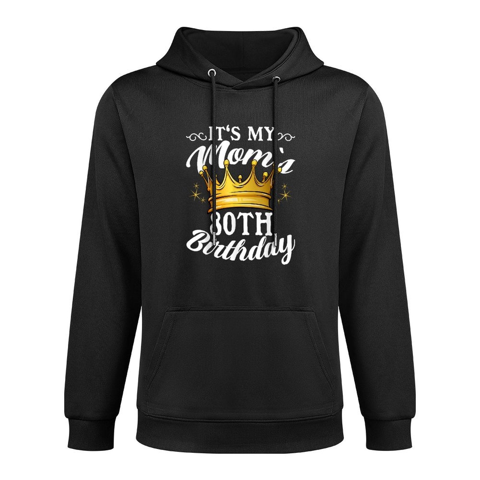 It's My Mom's 80th Birthday Crown Women's 80th Birthday Pilling-Resistant Hoodie