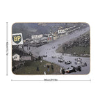 Eau Rouge; Spa  Repositionable Bath Mat