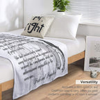 Pride And Prejudice Quote—Jane Austen Themed Wrinkle-free Throw Blanket