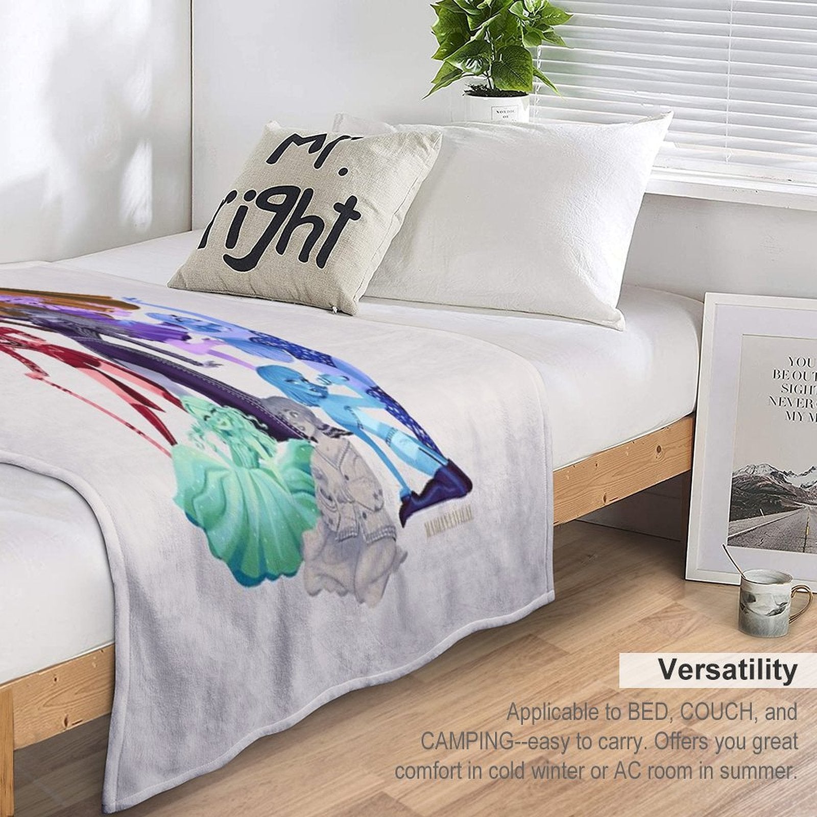 ALL ERAS (Colorful Version) Plush Throw Blanket