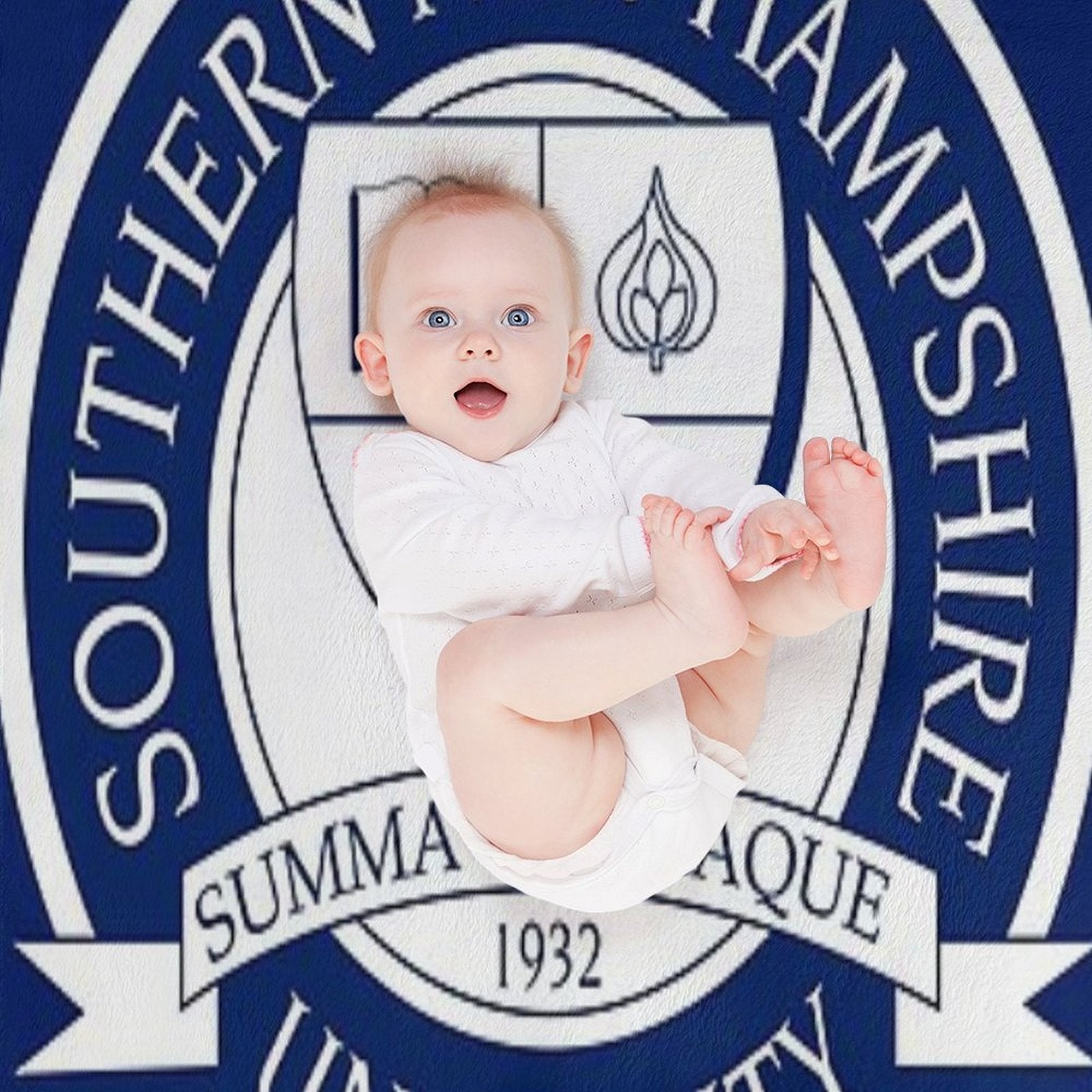 Southern New Hampshire Easy Care Throw Blanket