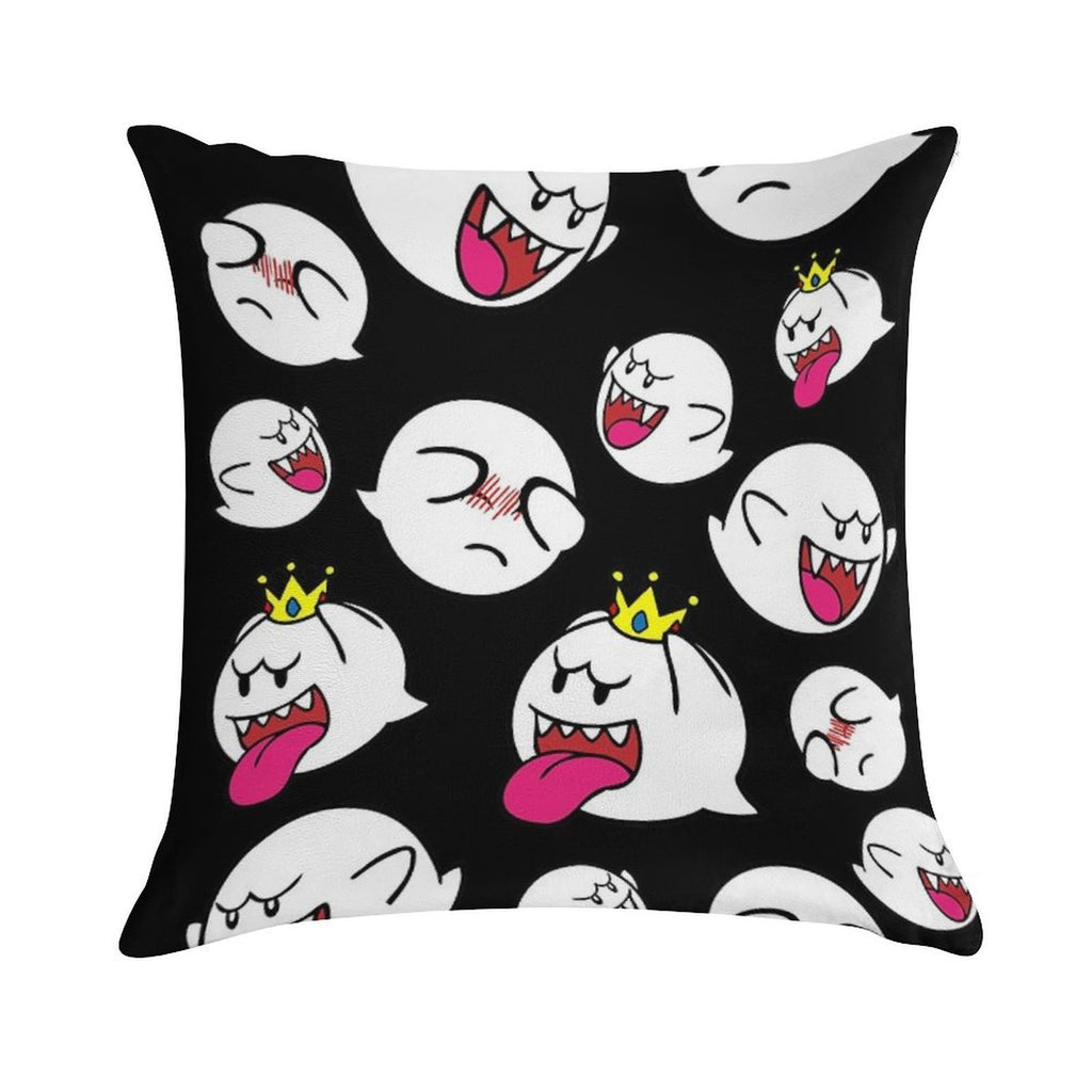 King Boo Swarm Soft Skin-Friendly Throw Pillow