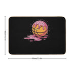 Ice Cream Basketball Drip Boys Kids  Pet-Safe Bath Mat
