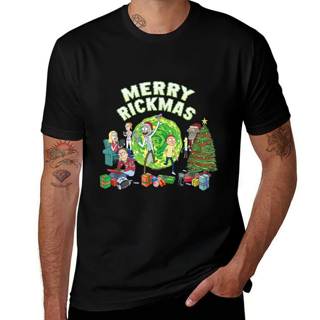 Rick And Morty Merry Rickmas!  Relaxed-fit T-Shirt