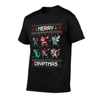 Merry Cryptmas Dabbing Cryptid Ugly Christmas Sweater  Breathable T-Shirt