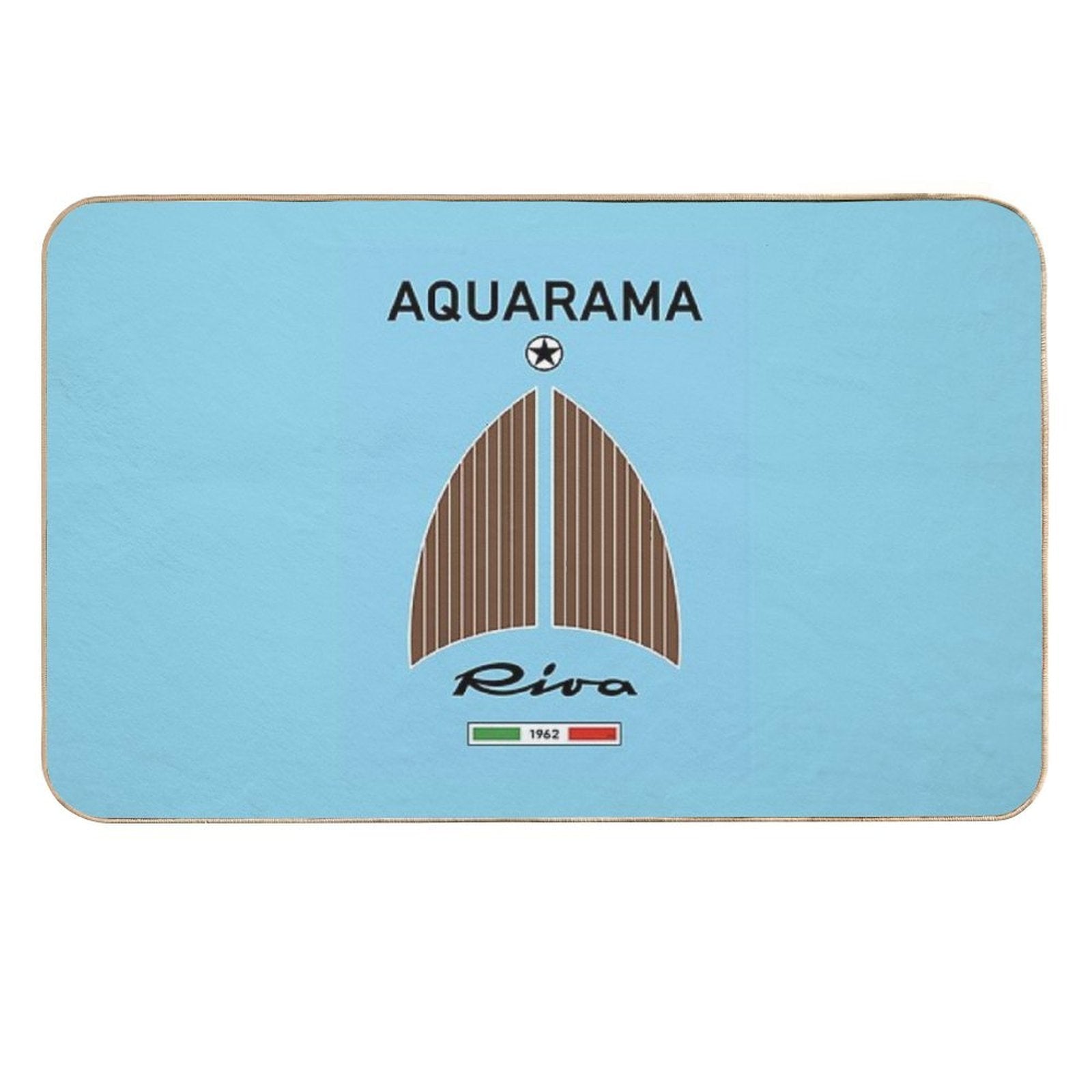 Riva Aquarama Luxury Yacht Italy Venice  Dirt-Trapping Bath Mat