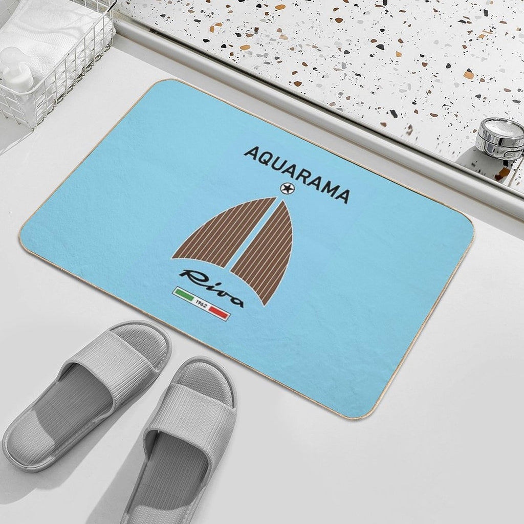Riva Aquarama Luxury Yacht Italy Venice  Dirt-Trapping Bath Mat