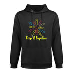 Keep It Together, Funny Paperclip National Day Shape Retention Hoodie