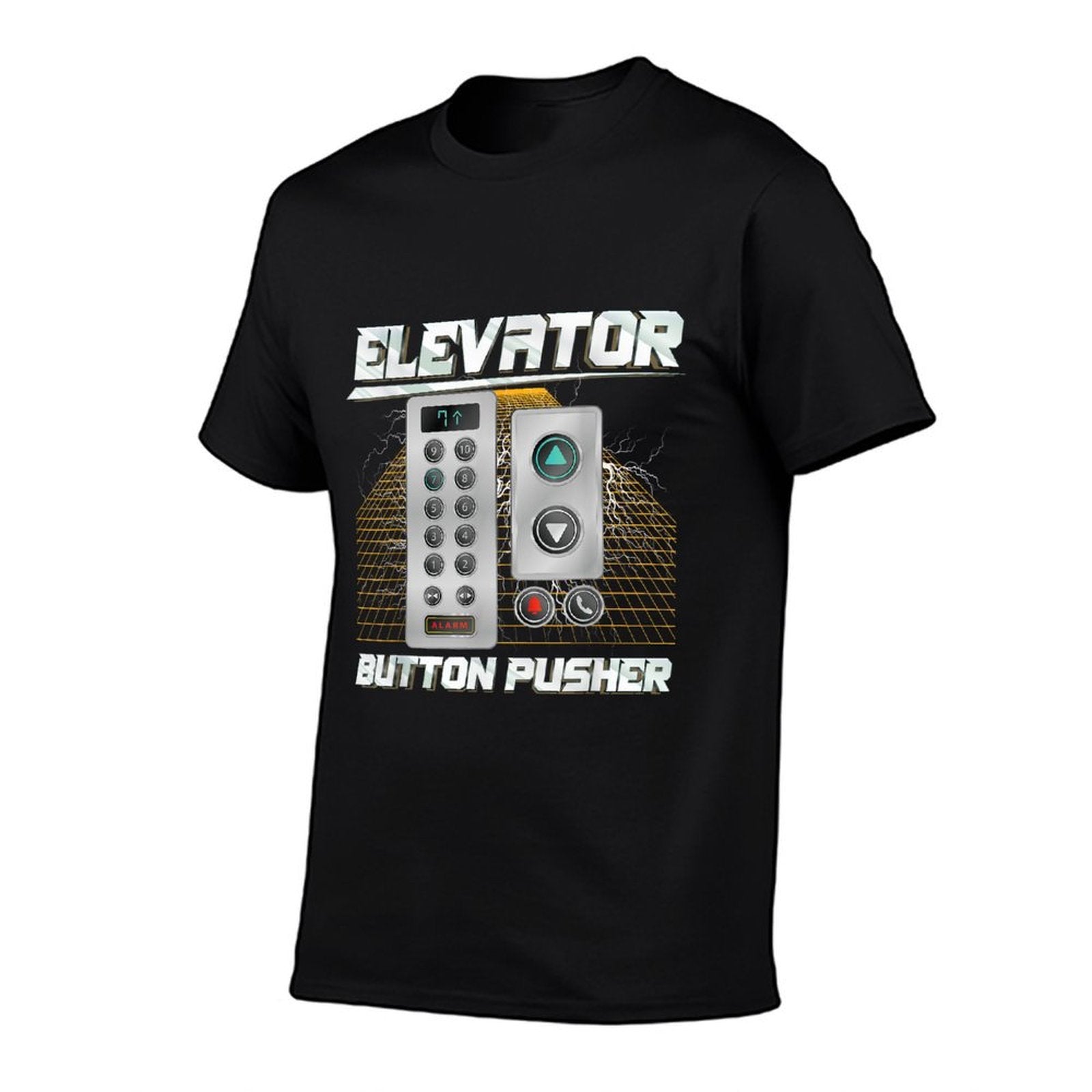 Elevator Button Pusher  Meme  Funny Elevator  Classic T-Shirt