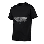 Top Gun Maverick Plane Logo  High-quality Stitching T-Shirt