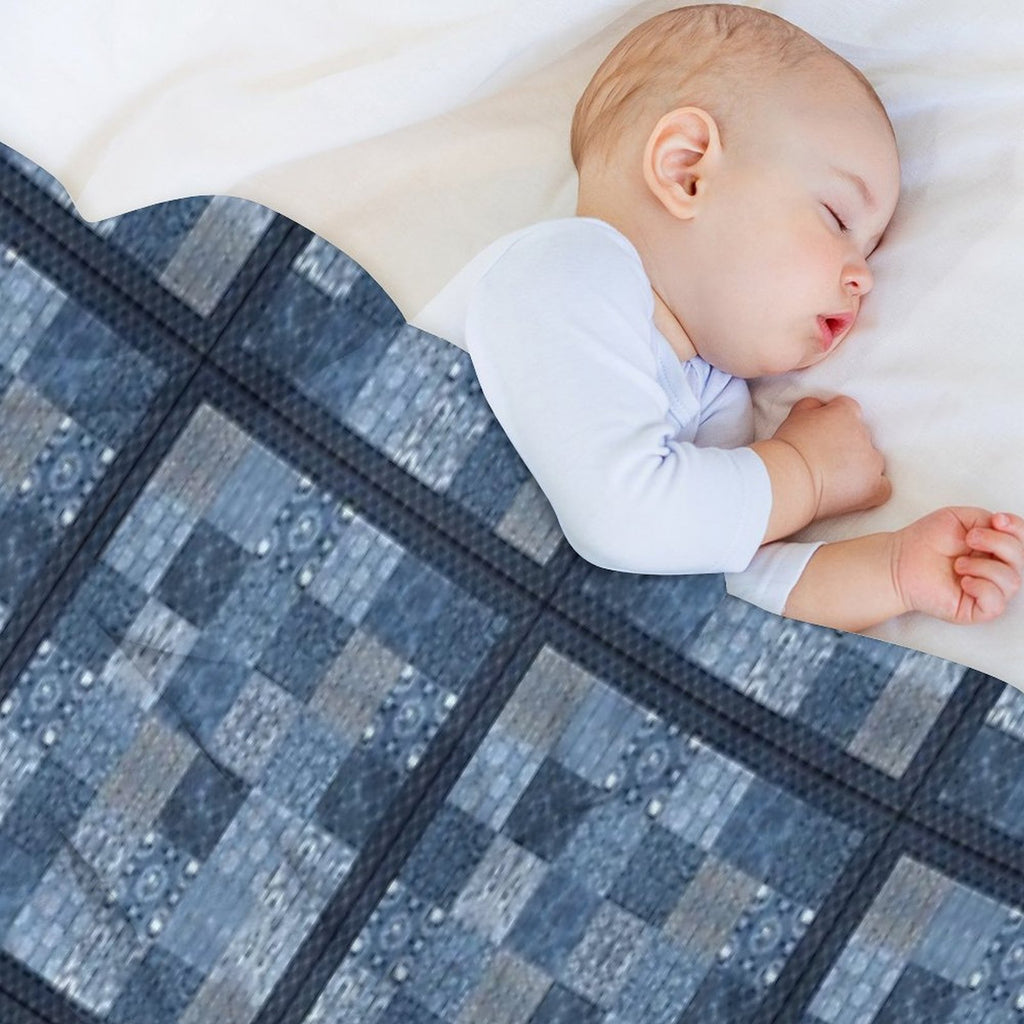 Bohemian Quilt B Premium Throw Blanket