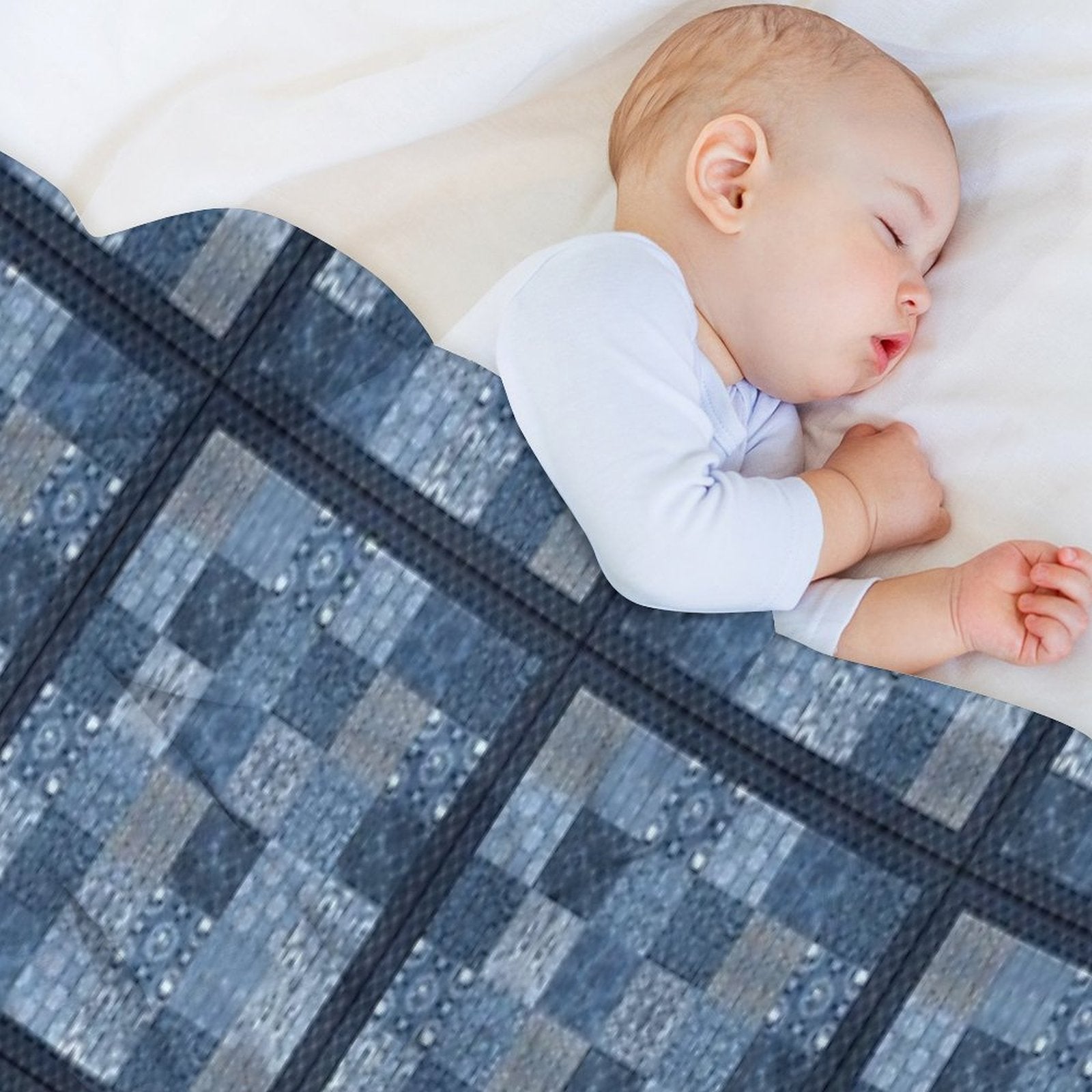 Bohemian Quilt B Premium Throw Blanket