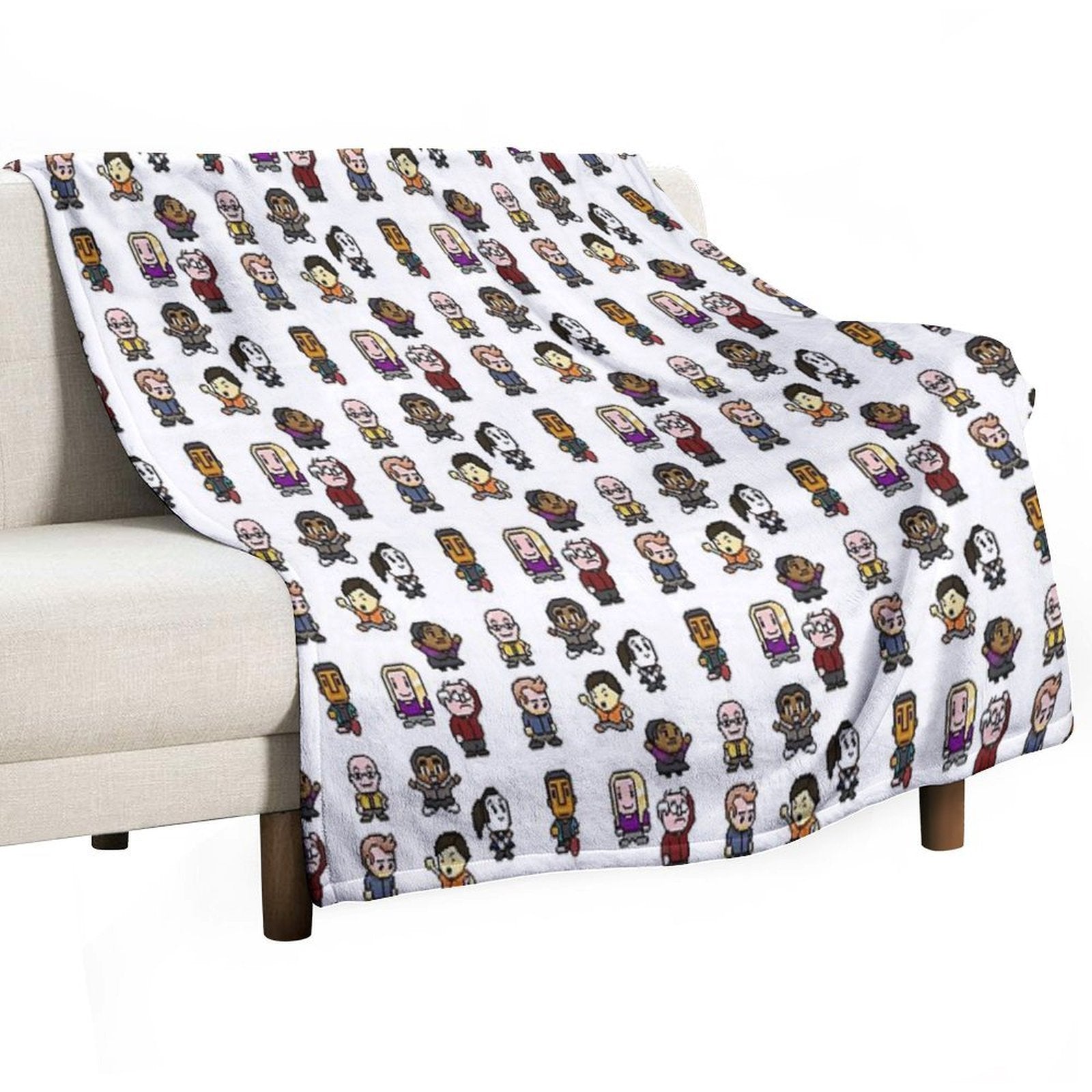 Community Bit Character Premium Throw Blanket