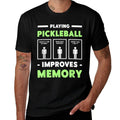 Playing Pickleball Improves Memory Dink Player  Polyester Blend T-Shirt