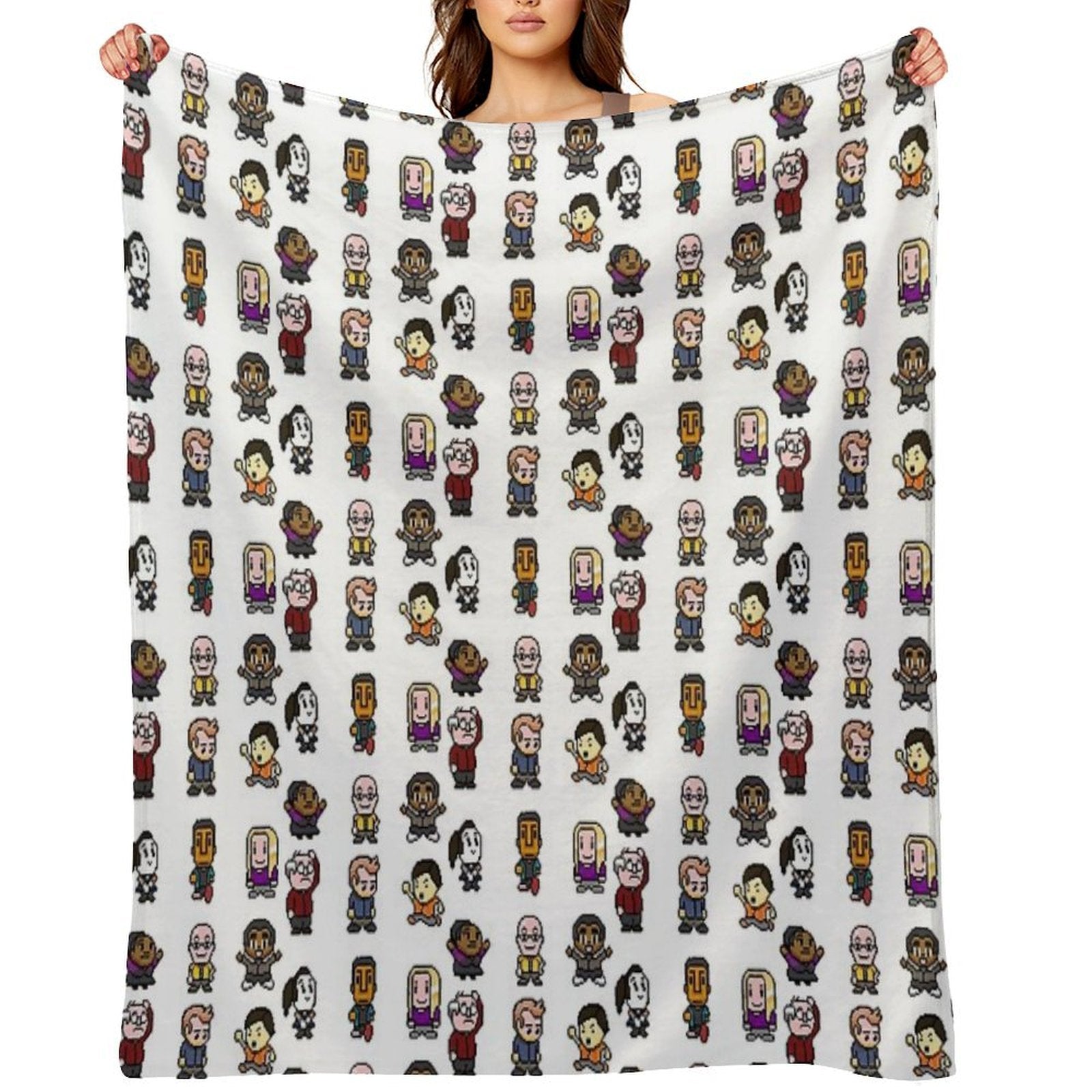Community Bit Character Premium Throw Blanket