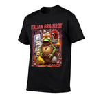Italian Brainrot Trendy Viral Generated by AI Internet Meme  Trendy Pattern T-Shirt
