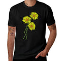 Dandelion  Thistle Bouquet Gift for Yellow Flowers Friends  Moisture-wicking T-Shirt