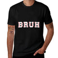 Bruh Meme Funny Baseball Lover Brother Son Boys  Polyester Blend T-Shirt