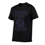 I Baked You Some Shut The Fucupcakes Funny Baking Vintage  Rolled Sleeves T-Shirt