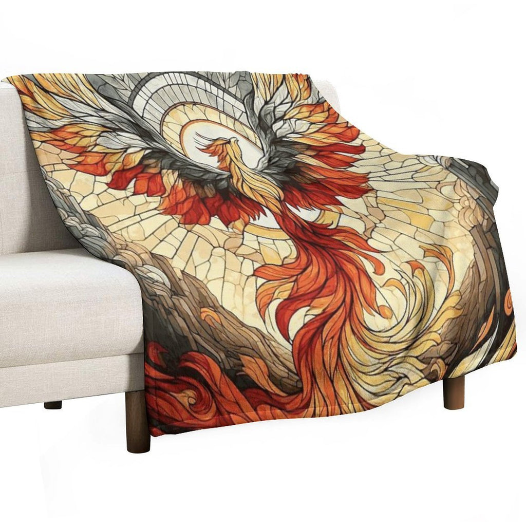 From Ashes, Hope Takes Flight Versatility Throw Blanket