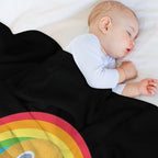 Zippy, Rainbow Premium Throw Blanket