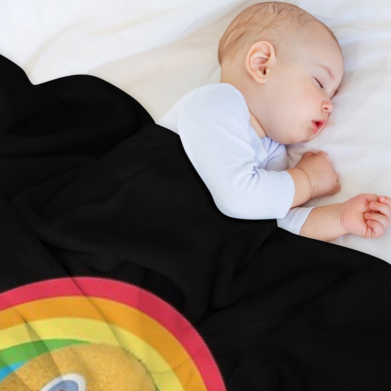 Zippy, Rainbow Premium Throw Blanket