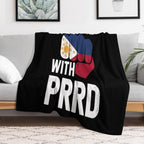 I Stand with PRRD Pinoy Pride Multi-functional Throw Blanket