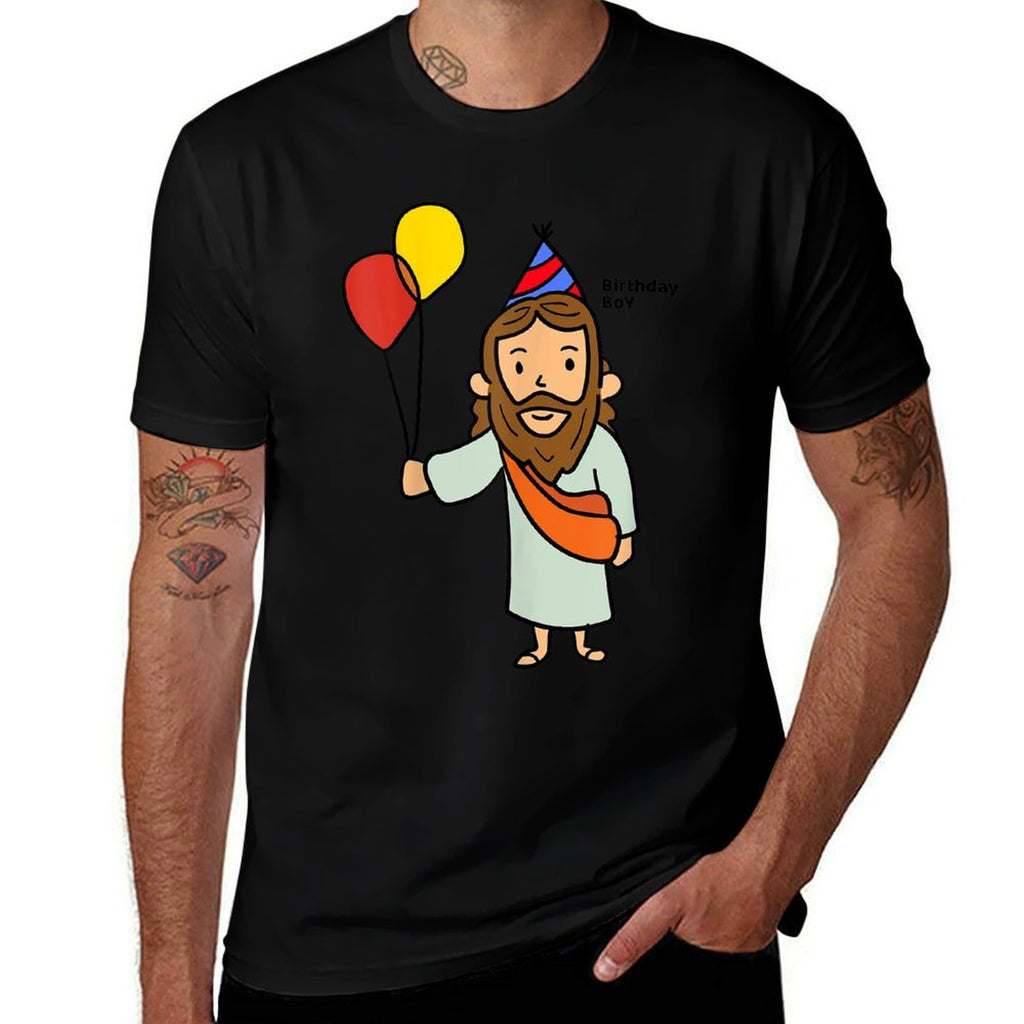 JESUS BIRTHDAY BOY  Funny Christmas Christ  Classic T-Shirt