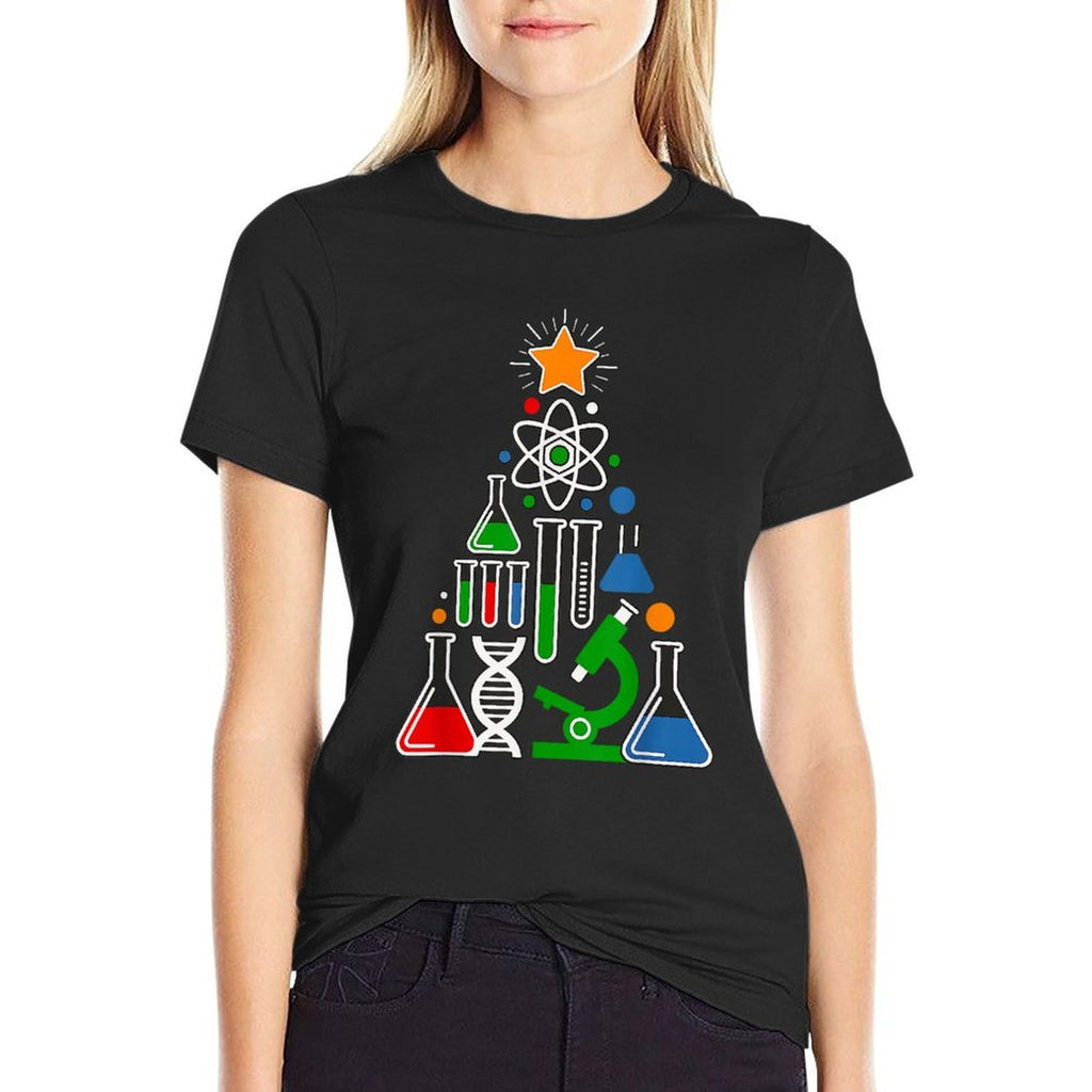 Science Christmas Tree - Cool Atom Xmas Pajama  Classic T-Shirt