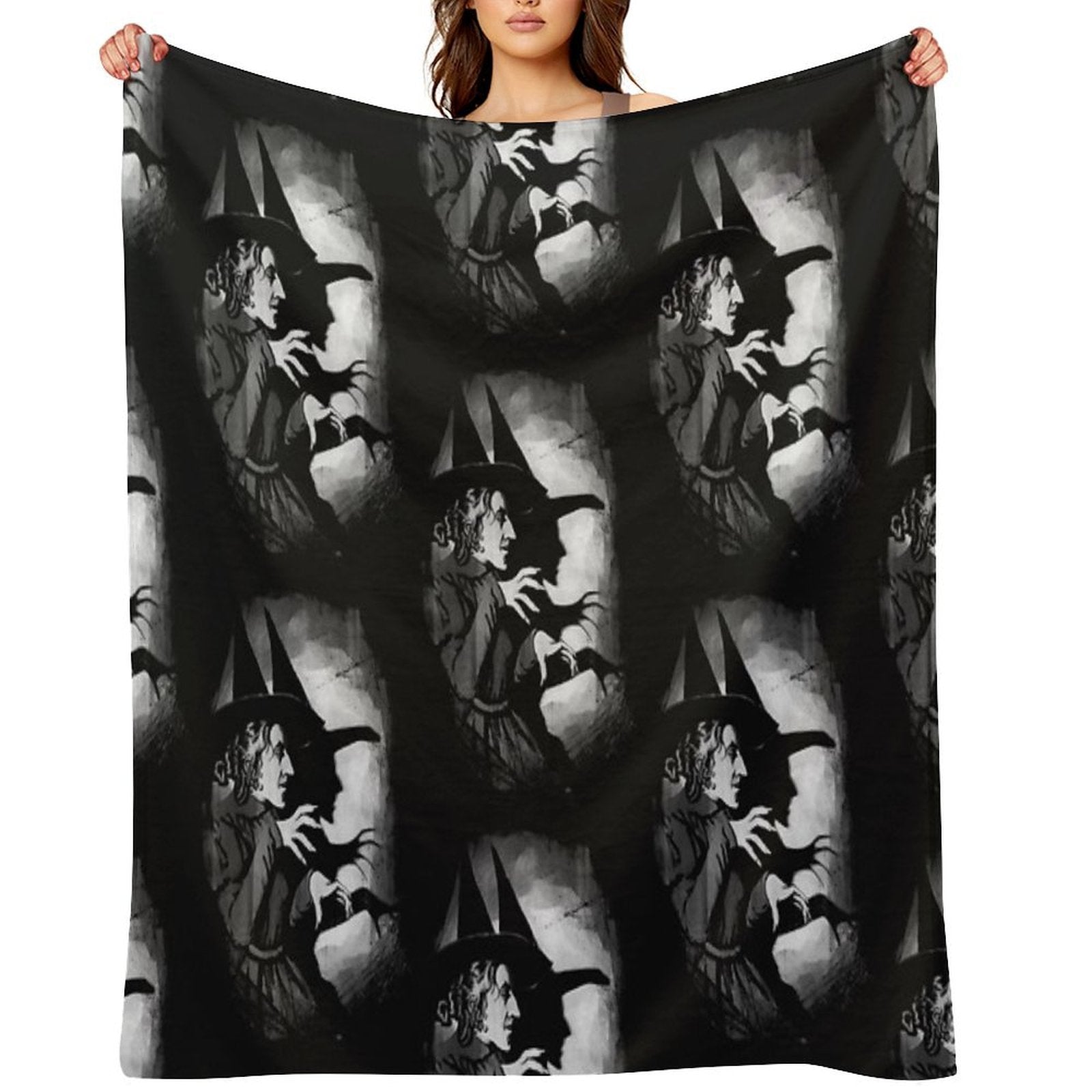 Wicked Witch Velvety-soft Throw Blanket