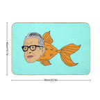 Jeff Goldfish  Dirt-Trapping Bath Mat