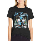 Devoted Sisters White Xmas Merry Christmas Snowflake Holiday  Affordable Price T-Shirt