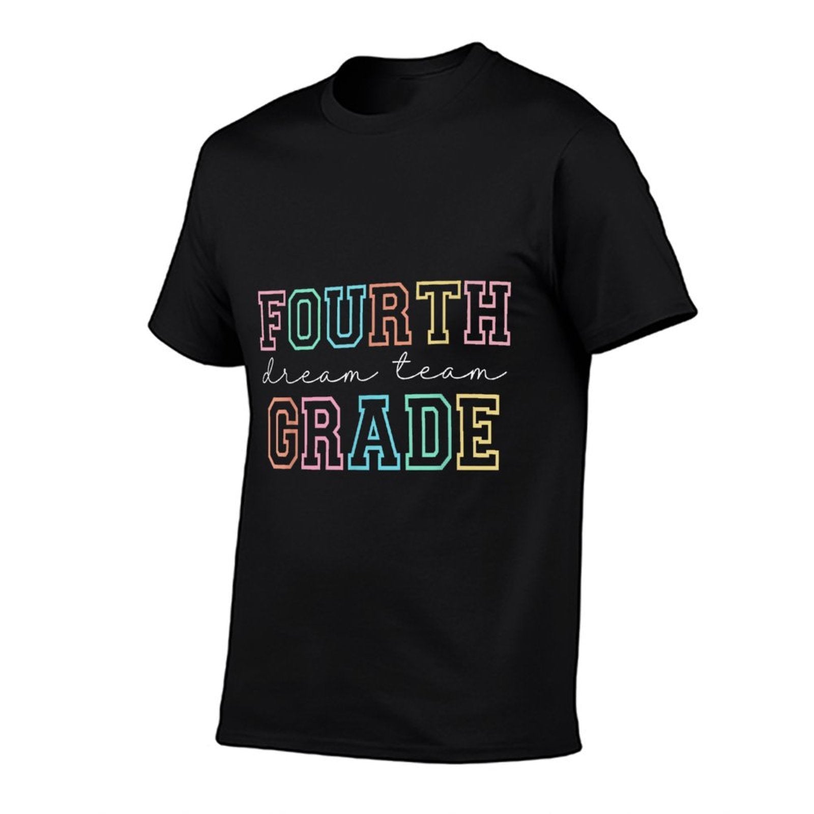 Fourth Grade Dream Team 4th Grade First Day Of School  Trendy Pattern T-Shirt