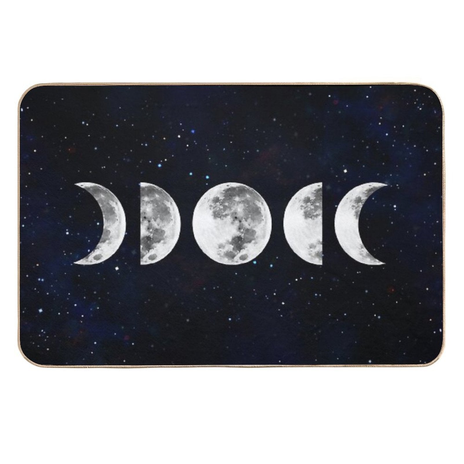 Phases of The Moon Galaxy  Multi-Purpose Bath Mat