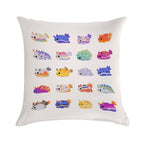 Sea Slug Day - Bright Soft Warmth Comfort Throw Pillow