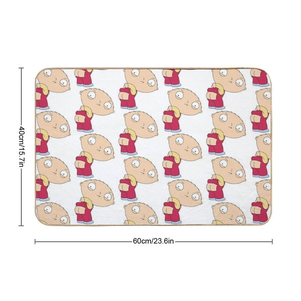 Stewie KISS MY ASS  High-Traffic Bath Mat